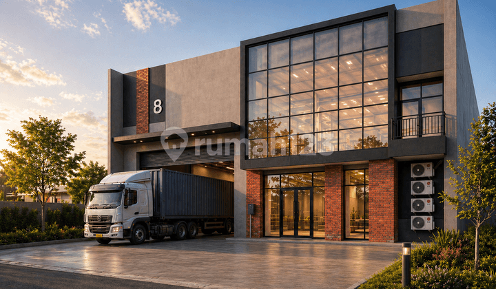 For Sale New Warehouse with 2-Story Office in Kunciran - Cipondoh Tangerang