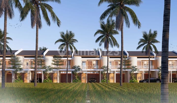 Villa 2 Lantai View Sawah di Ubud Lokasi Strategis harga Bagus