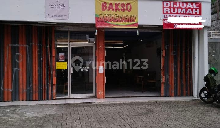 Rumah toko siap buat naik 2 bahkan 3 lantai, imb bisa bangun di atas 4 lantai strategis, cuan punya