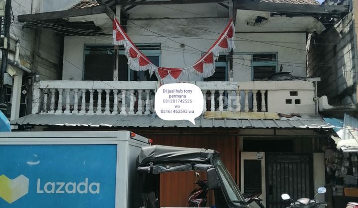 Di jual rumah usaha tingkat di pusat nya kota tangerang