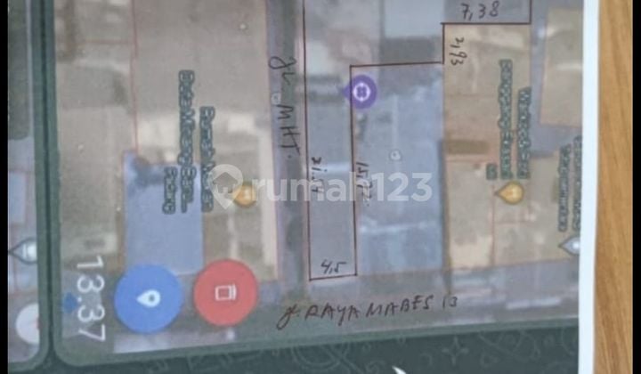 Jual rumah di bawah Njop di mangga besar raya