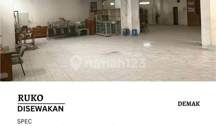 Ruko Di Demak Kota, Sangat Strategis Untuk Usaha