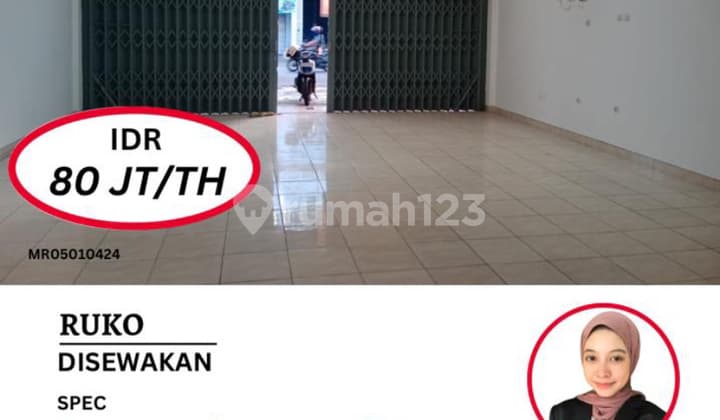 Ruko Rembang Kota, Jl Pemuda Di Pusat Kota Cocok Untuk Usaha