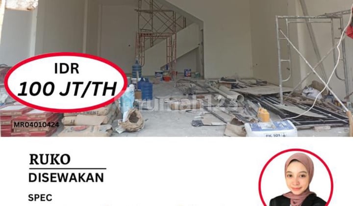 Ruko Rembang Kota Di Jalan Pemuda Strategis Untuk Usaha