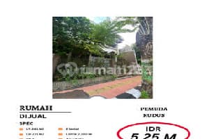 Rumah 2 Lantai Di Kudus Kota Sangat Strategis Tengah Kota