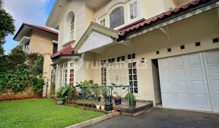 For Sale Well-Maintained Classic Design House in Kebayoran Baru Area