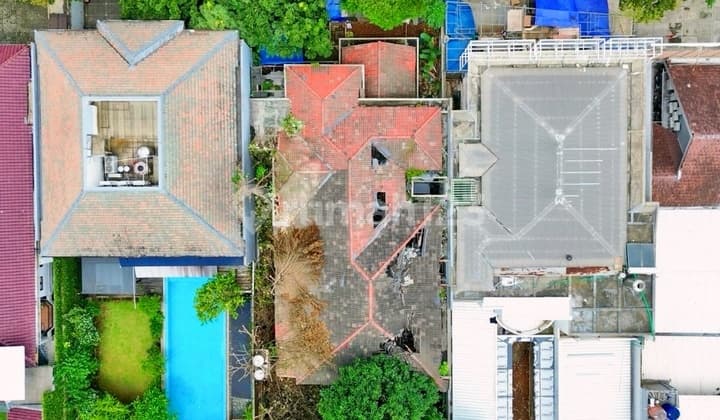 For Sale Old House Land Measurement in Kebayoran Baru Area