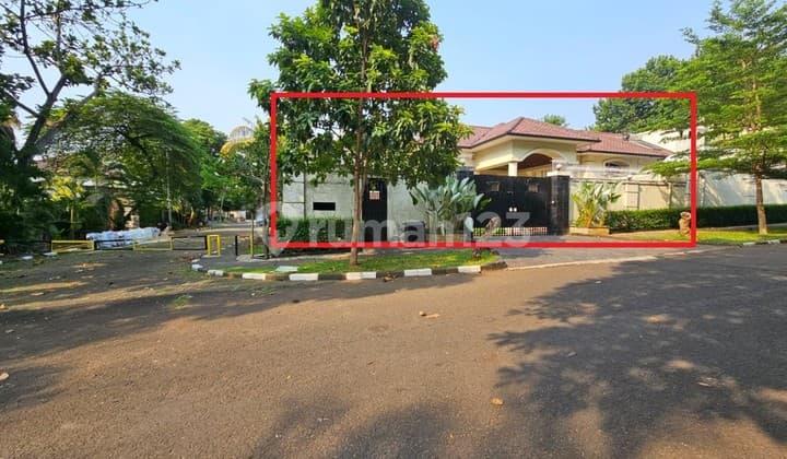 Rumah Hoek 2Lt di Villa Cinere Mas, Hanya 15 Menit ke Tol Andara