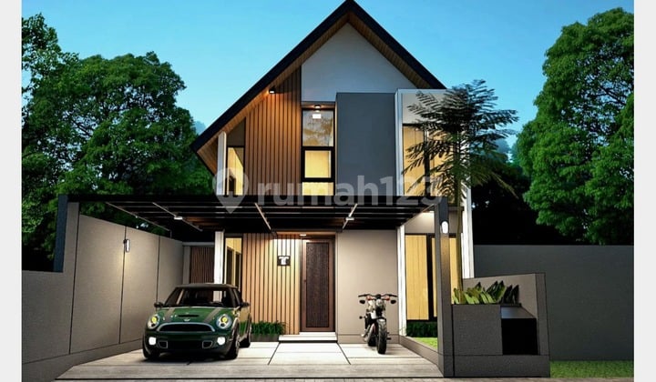 Rumah Skandinavia Jalan Kaliurang Timur Pasar Gentan Ngaglik Sleman