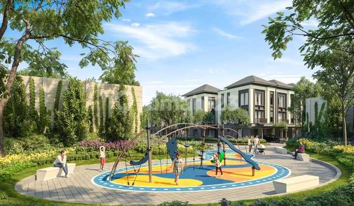 Exclusif Modern 3 Lantai di Dalam Komplek Perumahan Baru Aman