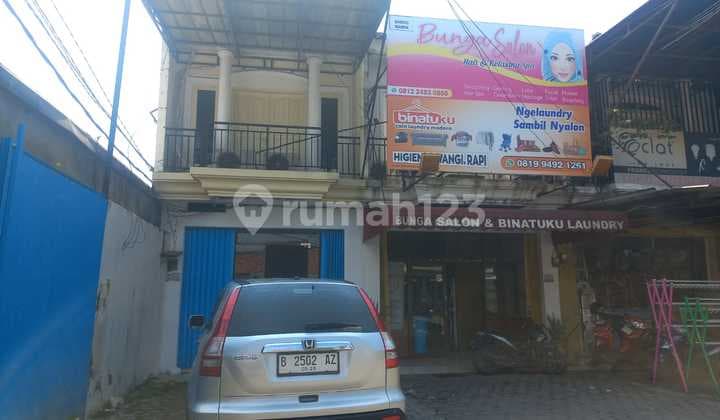 Ruko 2 Lantai Strategis Ramai Akses 2 Arah