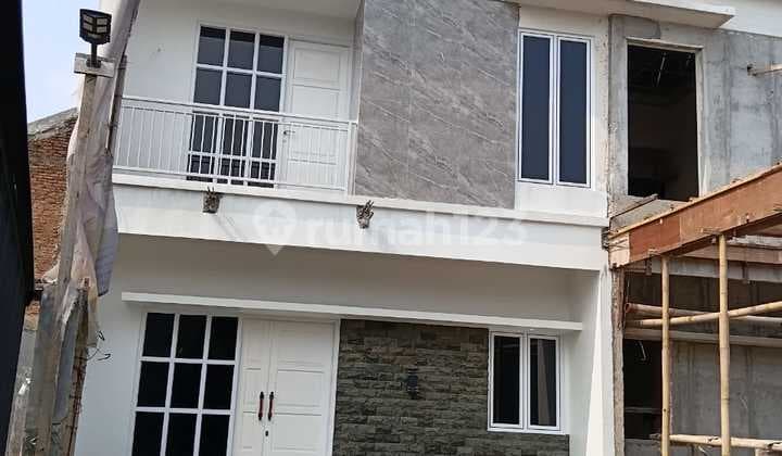 Rumah Ready Dlm Cluster Ada 12 Unit di Jati Bening Bekasi Full Bata Merah