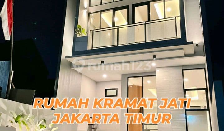 Rumah Baru Ready 2 Lantai Lokasi di Kramat Jati Jakarta Timur