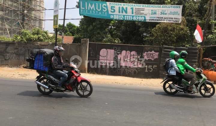 Tanah Cocok untuk Gudang ,Ruko , Bengkel, Klinik Dll. Lokasi Strategis Jl.narogong Bekasi ( Nempel Pintu Gerbang Kota Wisata)