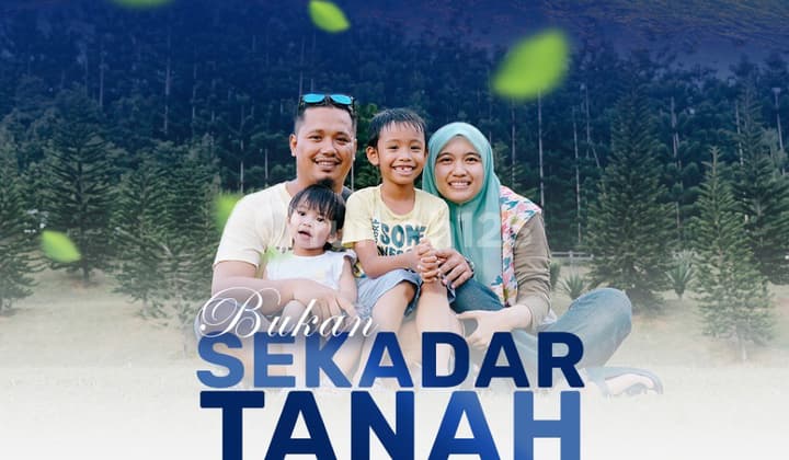 Land Parcel at Puncak Satu Bogor Flower Garden 90 Minutes from Jakarta