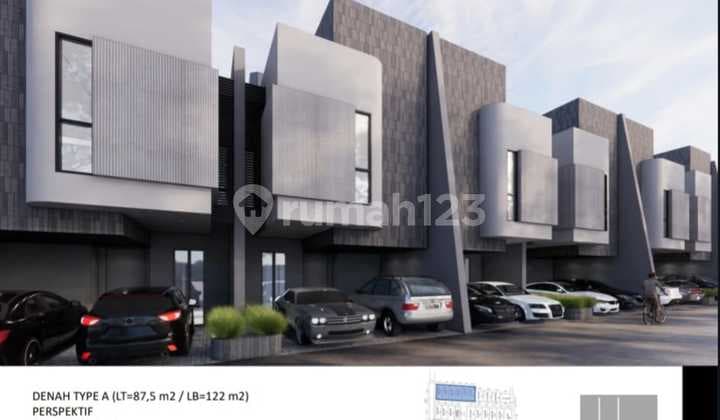 Rumah 2 Lantai Baru Semi Furnished di Jatibening, Bekasi
