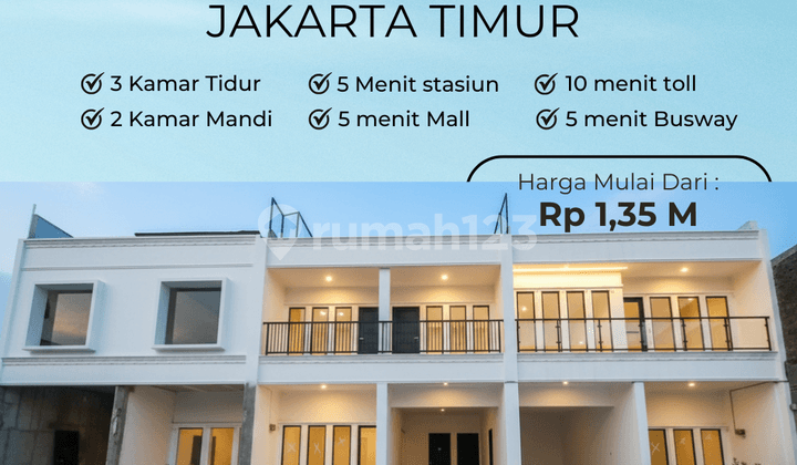 Cluster Rumah Ready Stok Cakung Penggilingan.jakarta Timur