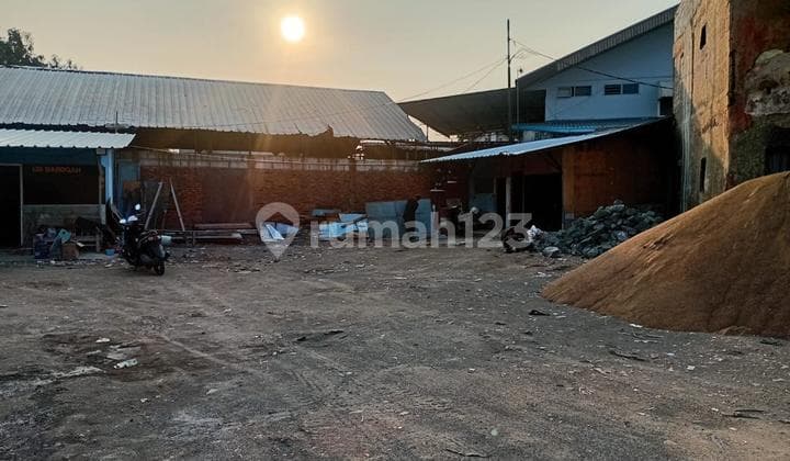 Tanah Siap Bangun Lokasi Strategis di Pinggir Jalan Raya Utama Cocock untuk Usaha, Gudang, Cluater , Kantor, Ruko di Cipinang Pulo Gadung Jakarta Timur