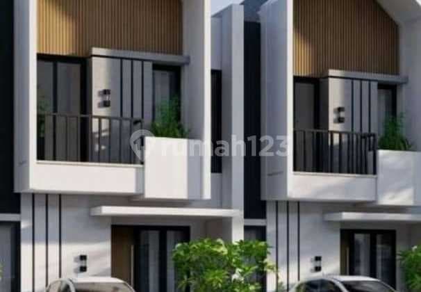 Rumah apling modern scandinavian Cijantung, Jakarta Timur