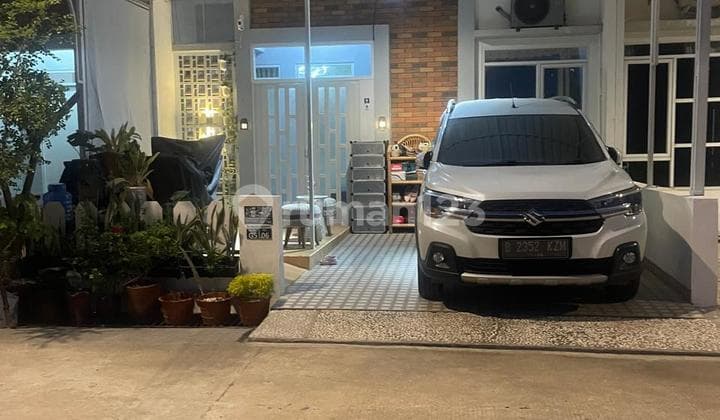 Dikontrakan Rumah Full Furnished 35 Jt Setahun dalam Komplek Setu Bekasi