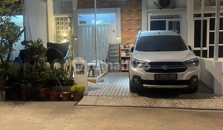 Dikontrakan Rumah Full Furnished 35 Jt Setahun dalam Komplek Setu Bekasi