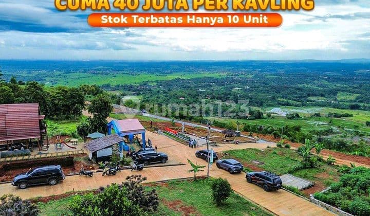 Tanah Kavling Murah Di Cariu Bogor View Pegunungan & Perkebunan