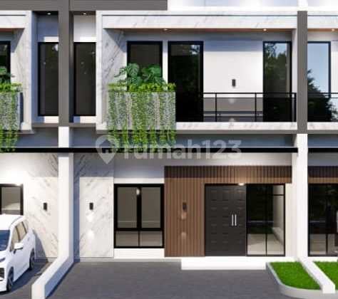 New House with Modern Minimalist Design in Jatiwaringin Bekasi
