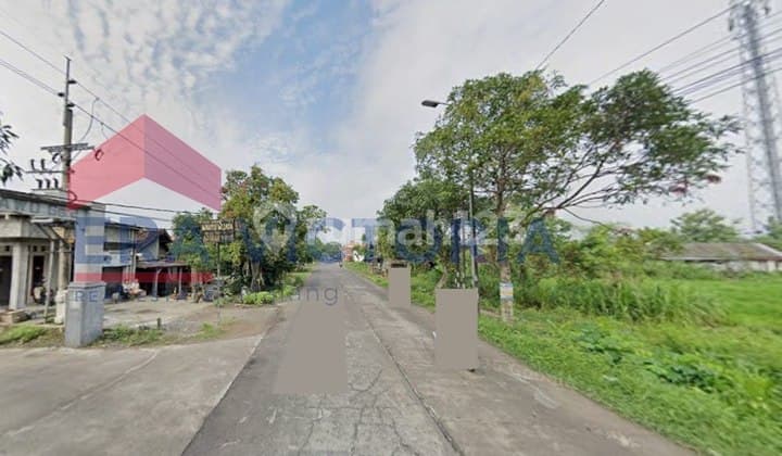 Tanah Dijual Pinggir Jalan Raya Jetis Mojokerto 1700 M² Zona Industri