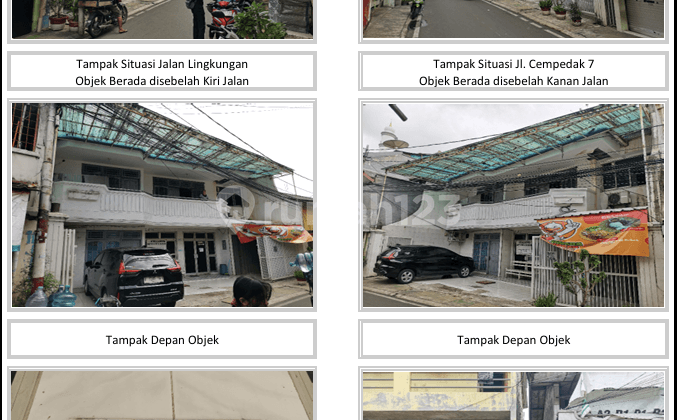 Ruko Murah 2Lt di Jl Haji Ung,Utan Panjang,Kemayoran