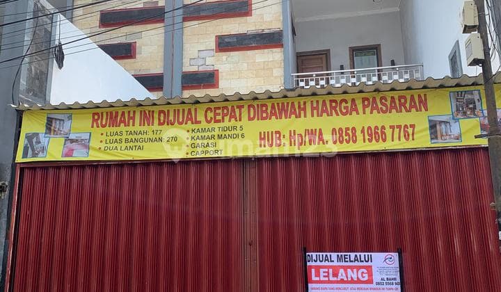 Rumah Murah Bgt 2Lt di Jl Percetakan Negara 2,Johar Baru,Jakpus