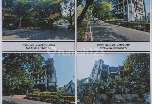 Kantor Murah Bgt Butuh Renovasi 4Lt di Danau Sunter Selatan,Jakut