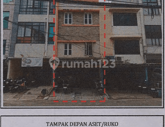 Ruko Murah 4Lt di Jl Agung Niaga 4,Sunter Agung,Tanjung Priok,Jakut