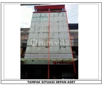 Ruko Murah 4Lt di Niaga Roxy Mas,Kh Hasyim Ashari,Cideng,Gambir