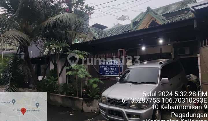 Rumah Murah Bgt di Citra Garden 2,Pegadungan,Kalideres,Jakbar