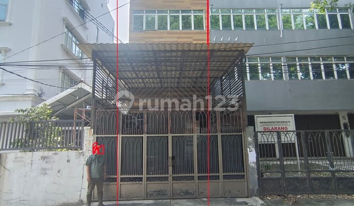 Ruko Murah Bgt 3lt di Jl Gunung Sahari 4,Gunung Sahari Selatan