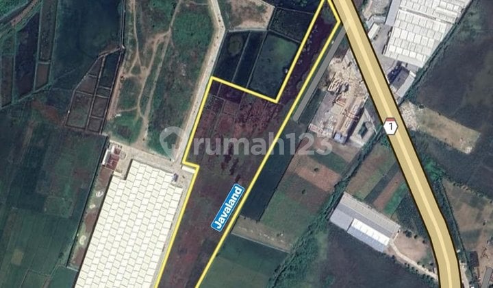 Dijual Tanah Zona Industri Kendal, Jawa Tengah
