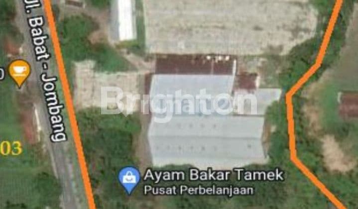 Dijual Gudang Jalan Raya Kabuh, Jombang