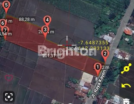 For Sale: Land on Mojowarno Main Road, Jombang For Sale: Land on Mojowarno Main Road, Jombang