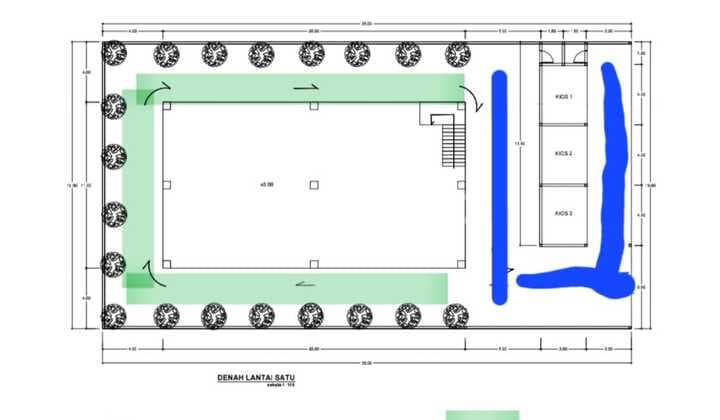 Dijual/Disewakan Tanah Kavling 700m2 Ciputat, Tangerang Selatan