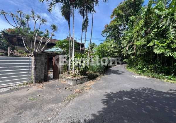 Tanah Komplek Villa Asri Kawasan Pepohonan Rindang di Jalan Raya Kerobokan Petitenget Kuta Bali