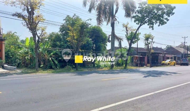 For Sale Land on Jl. Raya Ngawi- Solo, Sragen