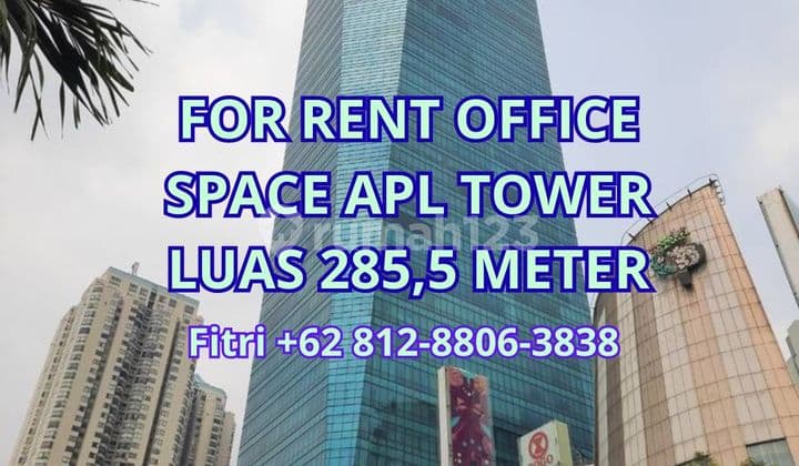 For Rent Office Space Apl Tower Central Park West Jakarta