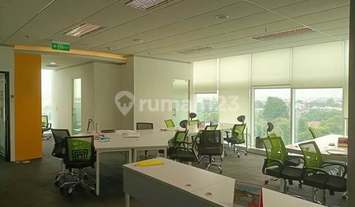 Sewa Kantor Siap Huni 588 m2 di 18 Office Park TB Simatupang, Hrg Nego