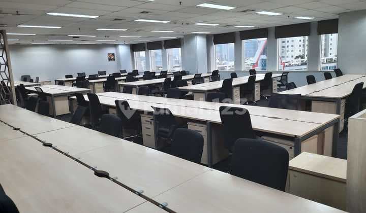 Sewa Kantor 420 m2 di Mandiri Inhealth Tower Kuningan, Siap Huni Hrg Nego