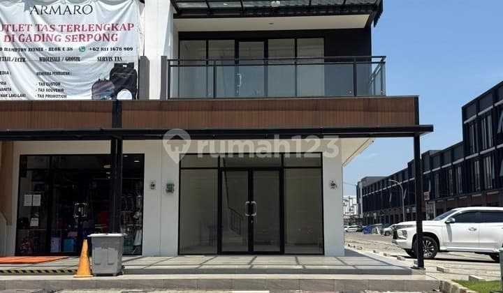 Ruko Hampton Gading Serpong Corner 3 Floors Strategic Location