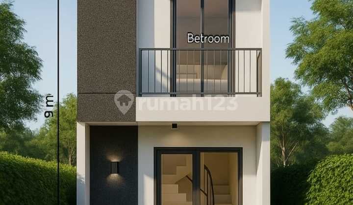 Rimah Baru Dlm Cluster 2 Lantai di Harjamukti Cimanggis
