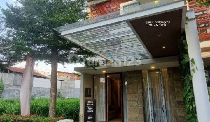 Rumah 2 Lantai dengan Desain Modern di Sulfat Blimbing Malang