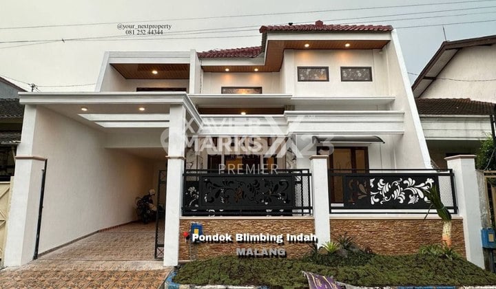 Rumah Nyaman di Pondok Blimbing Indah, Araya Blimbing Malang