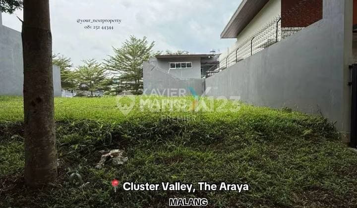 Tanah Kavling Siap Bangun di Cluster Valley The Araya Malang