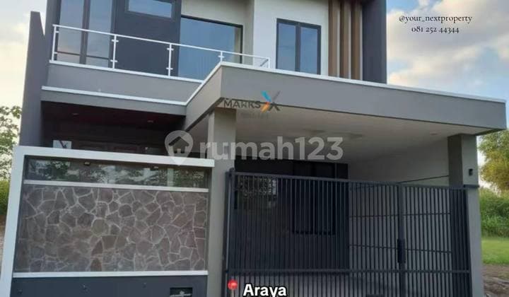 Rumah Design Modern Lokasi di Cluster Valley The Araya Malang